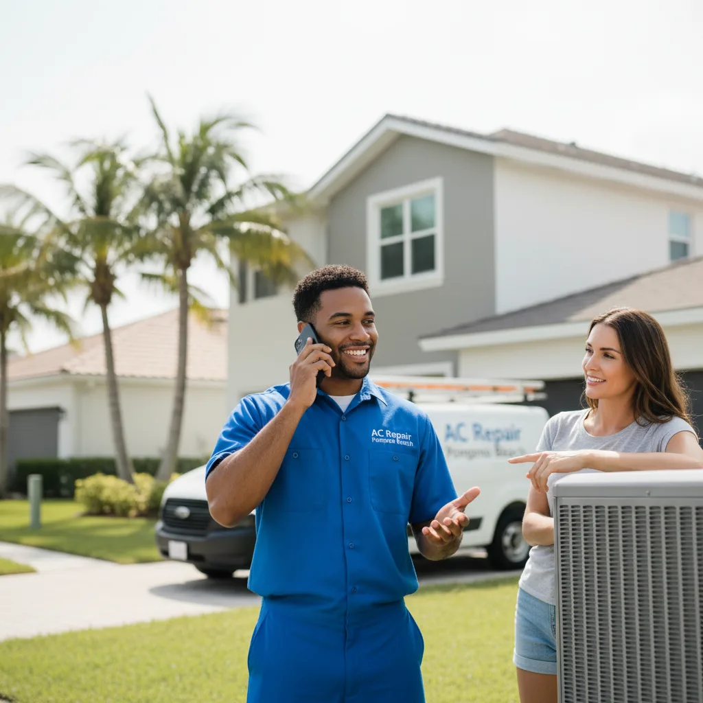 AC Repair Pompano Beach customer support in Woodlyn